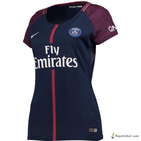 Camiseta Paris Saint Germain Replica Primera Ropa Mujer 2017/18